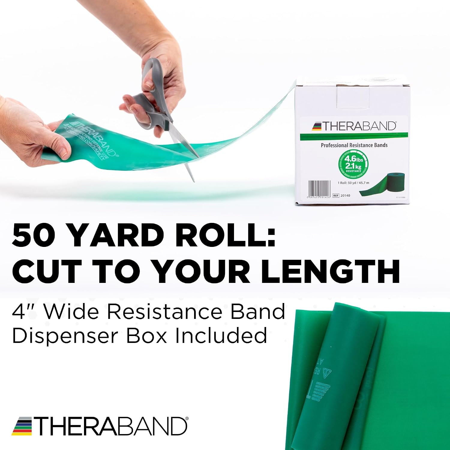 TheraBand Rolls for Clinics and Coaches: Cut-to-Length Value vs. Pre-Cut Convenience